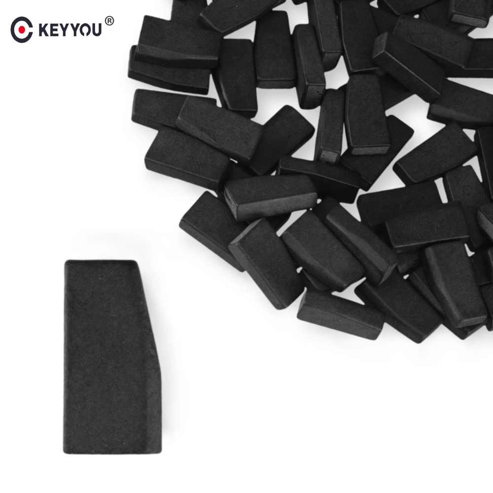 

KEYYOU 1pcs * Transponder Chip ID 4C Carbon Ceremic Remote Car Key Chip Not Coded 4D4C For Toyota Camry Prado Corolla Crown