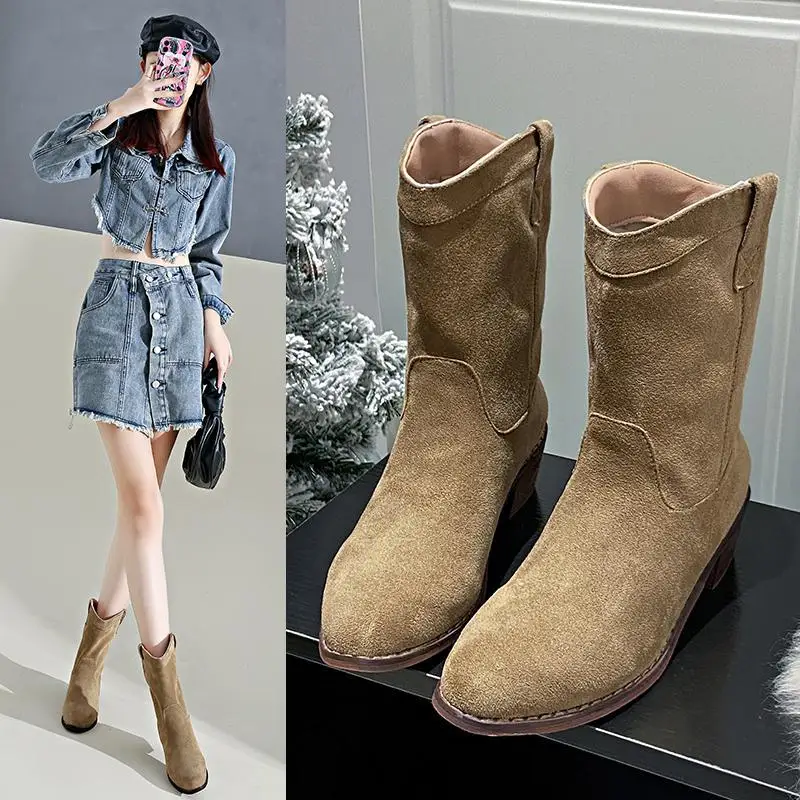 

Женские зимние ботинки Dr. New на платформе с флисовой подкладкой, короткие ботинки на платформе, хлопковая обувь для девочек, тонкие ботинки в британском стиле