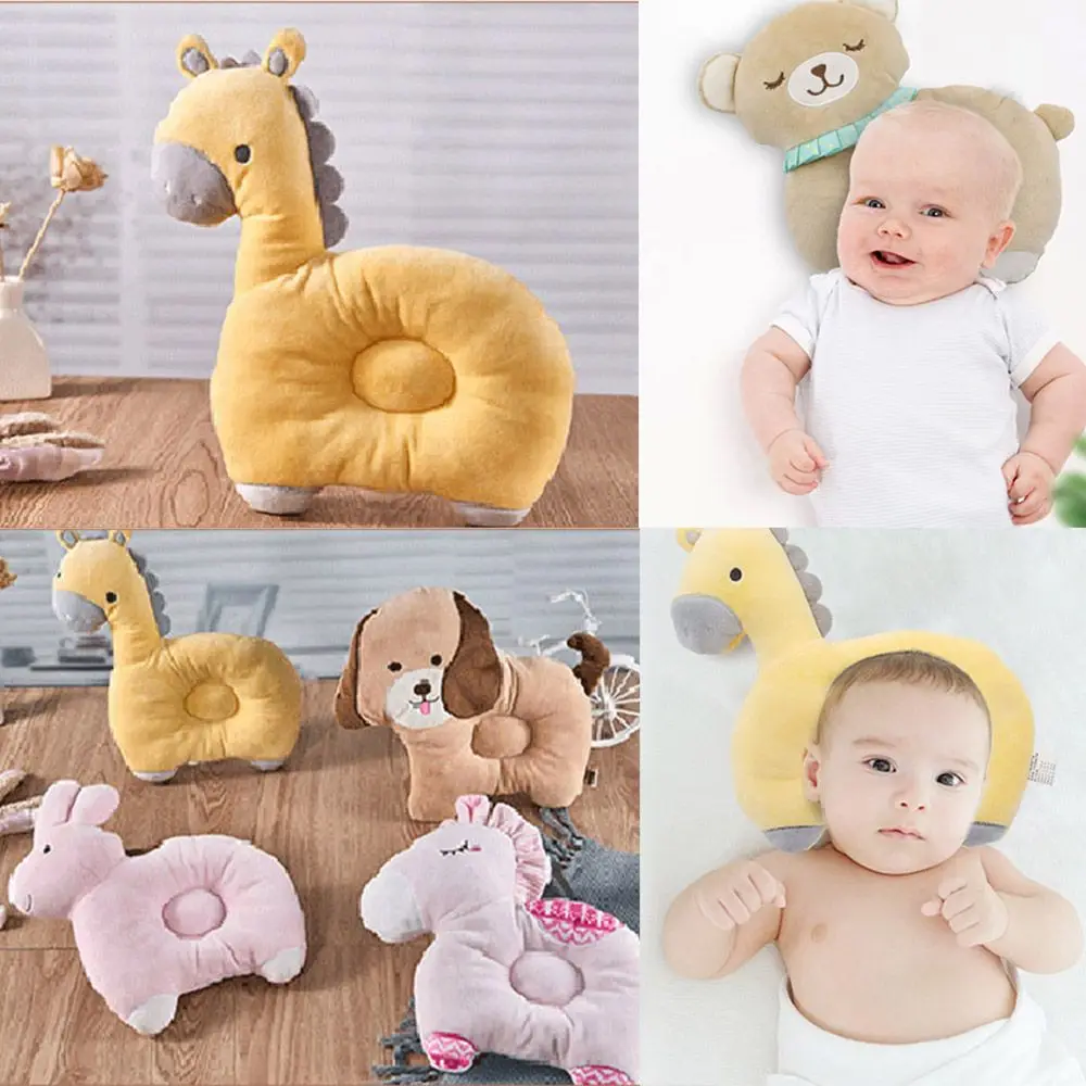 

Shaping Pillow Soothing Pillow Animal Shape Toddler Sleeping Pillow Head Neck Cushion Headrest Pillow Baby Pillow