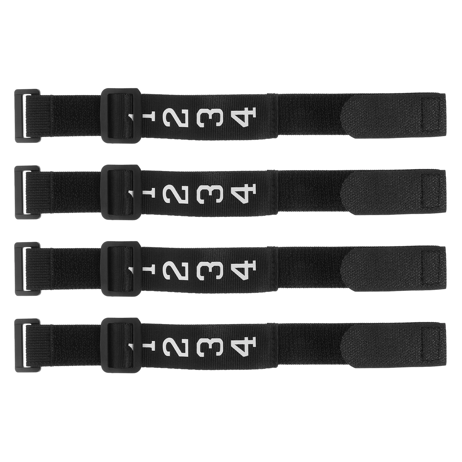 

4pcs Practical Football Referee Gear Football Numbered Wrist Numbered Wrist