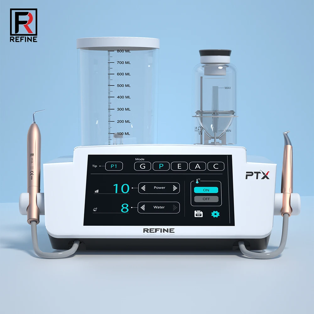 

Air Polisher Periodontal Automatic Mode identification, switching Intelligent water-temperature-control Smart LCD touch control