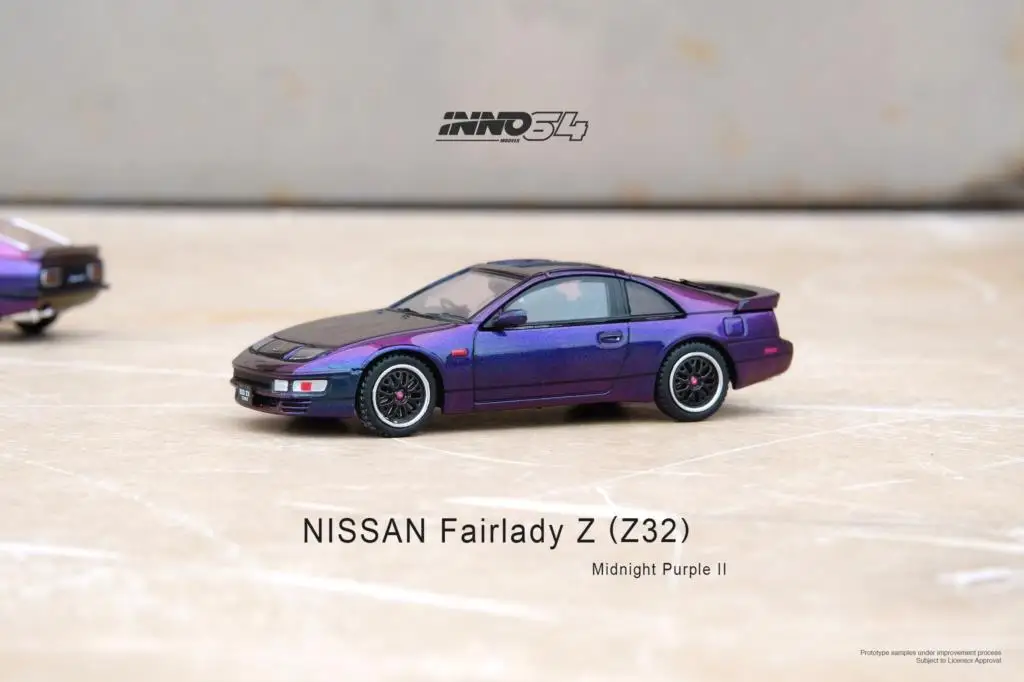 

1/64 INNO64 Nissan NISSAN FAIRLADY Z (Z32) Midnight P Diecast Car Model
