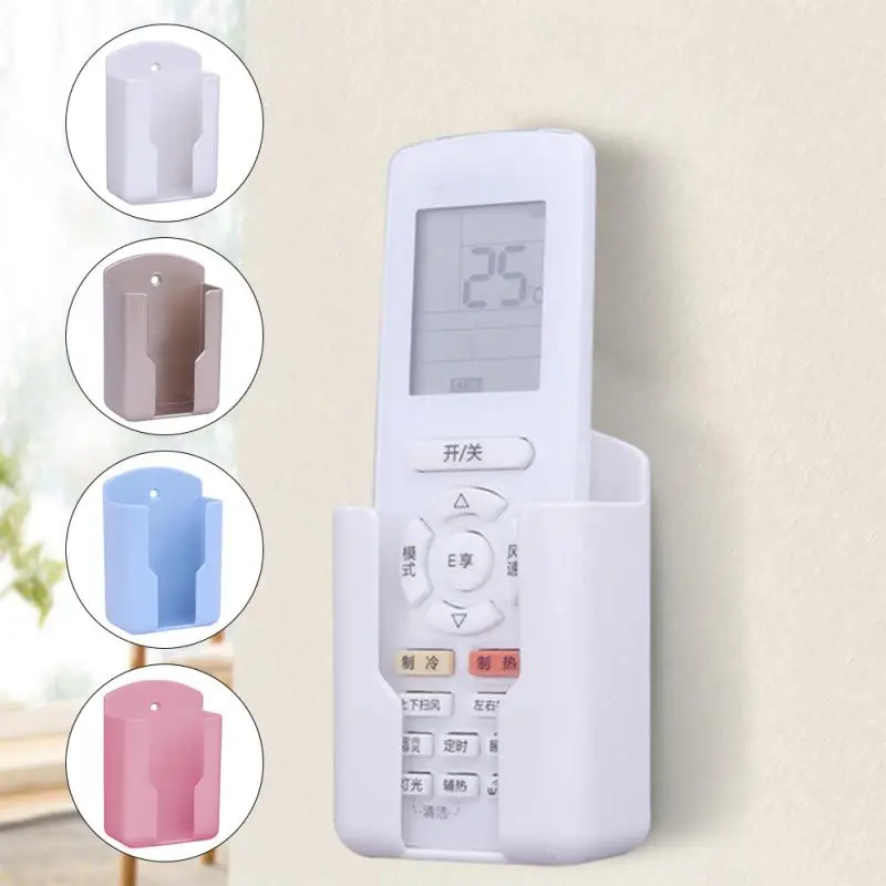 

Wall Mounted Storage Rack Mobile Phone Plug Remote Control Storage Holder USB Charging Stand Crab Shape Multifunction Holder