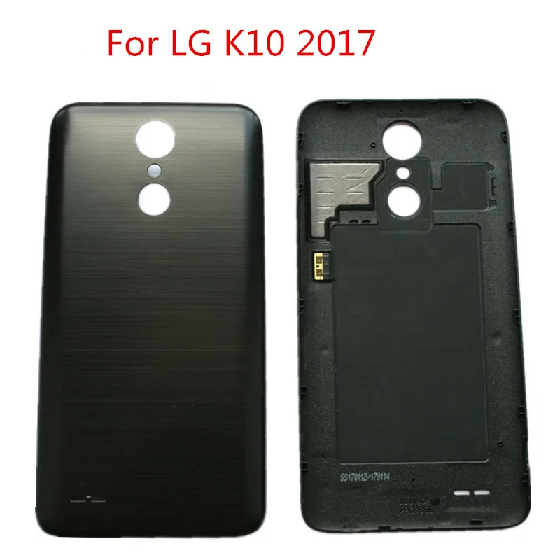Новый корпус, крышка аккумулятора для LG K10 2017 X400 M250 M250N M250E M250DS, крышка аккумулятора, задняя панель с NFC