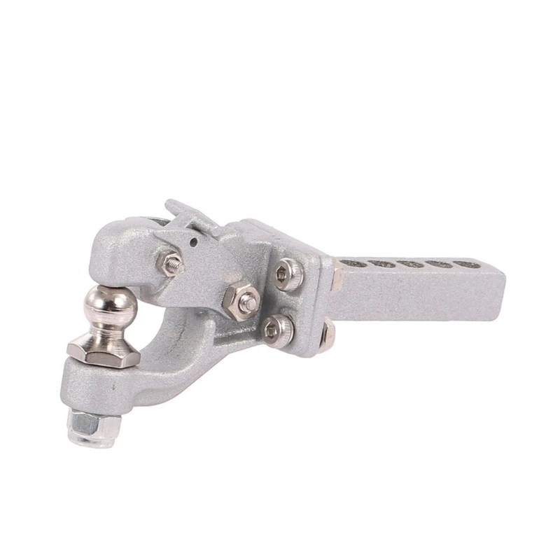 

Trailer Hitch Tow Hook Drop Hitch Receiver 1/10 Scale Crawler Rear Bumper Part