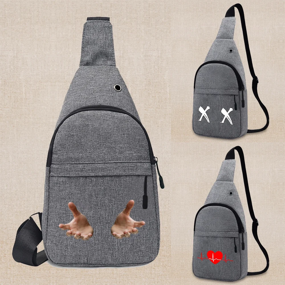 

Chest Pack Waist Bags for Men Travel Bag Cell Phone Bag Pocket Travel Shoulder Belt Fashion Bag Chest Pack Designer Handbags New