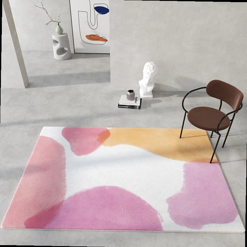 

Акция Morandi коврики для гостиной в скандинавском стиле, украшение для спальни светильник роскошный коврик, коврик для гардероба, простота