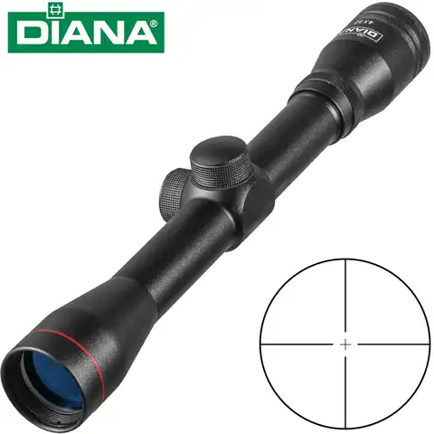 Оптический прицел DIANA 4x32, оптический прицел с двойным перекрестием, тактический прицел