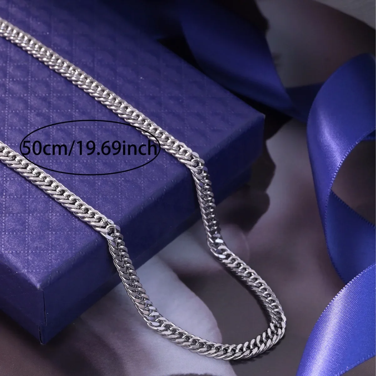 Уникальное кубинское ожерелье из титановой стали модное мужское подарок для