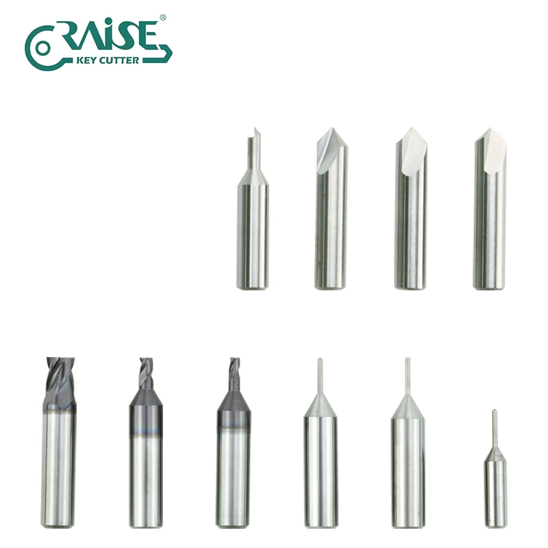 

Silca Key Machine Drill Bits end mill Dimple cutter and Tracer Point Compatible with ILCO SILCA Futura Key Copy machine