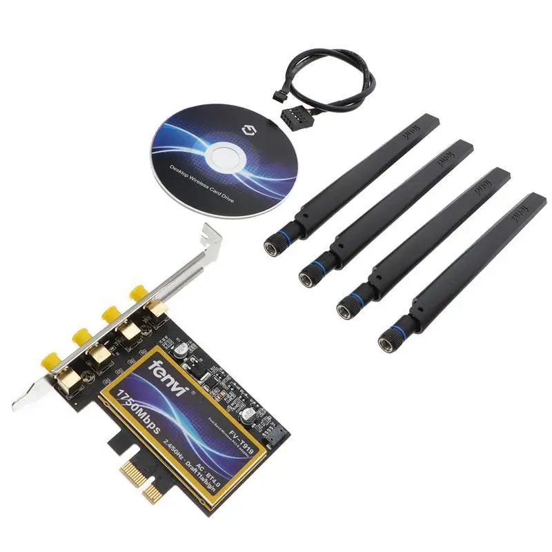 

PCI-E Interface Dual-frequency 5G Desktop Computer Wireless Network Cards