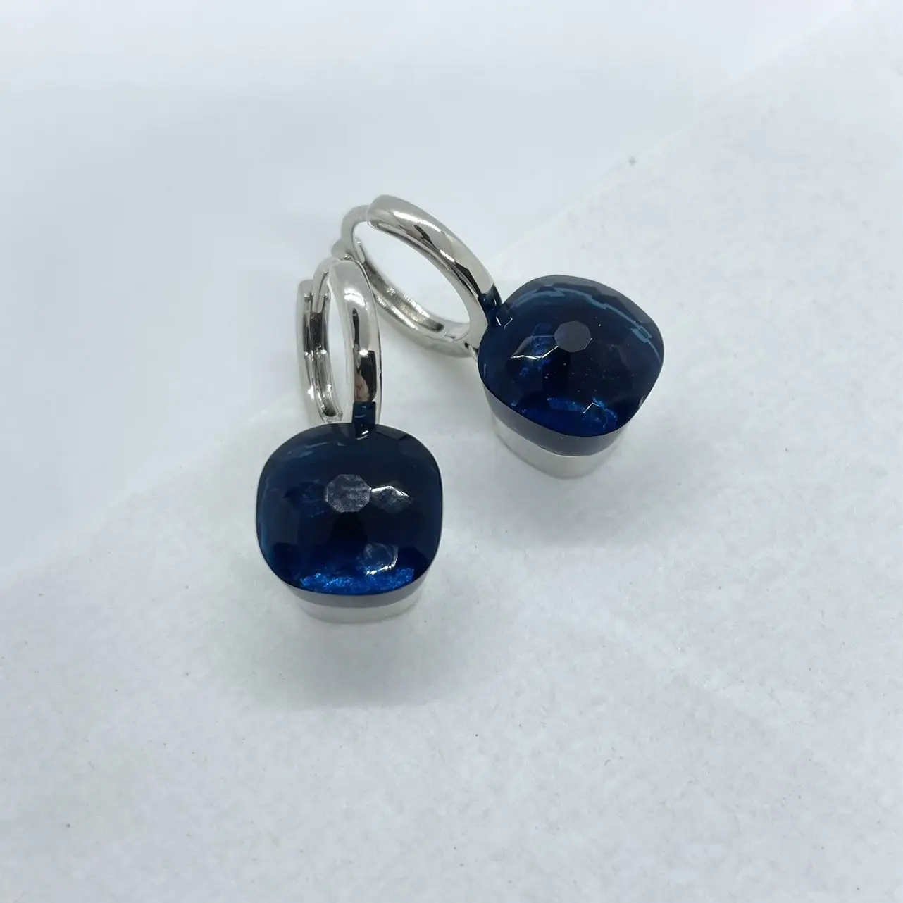 Classic Crystal Candy Earrings For Women 32 Colors Crystal Earrings Gold Plated Sweet Candy Style Earrings Fashion Jewelry