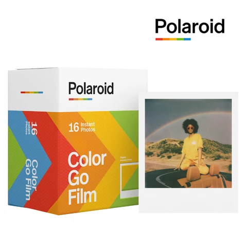 Цветная пленка Polaroid Go, двойная Упаковка Пленки для камеры Go Instax, автофокус, невозможно