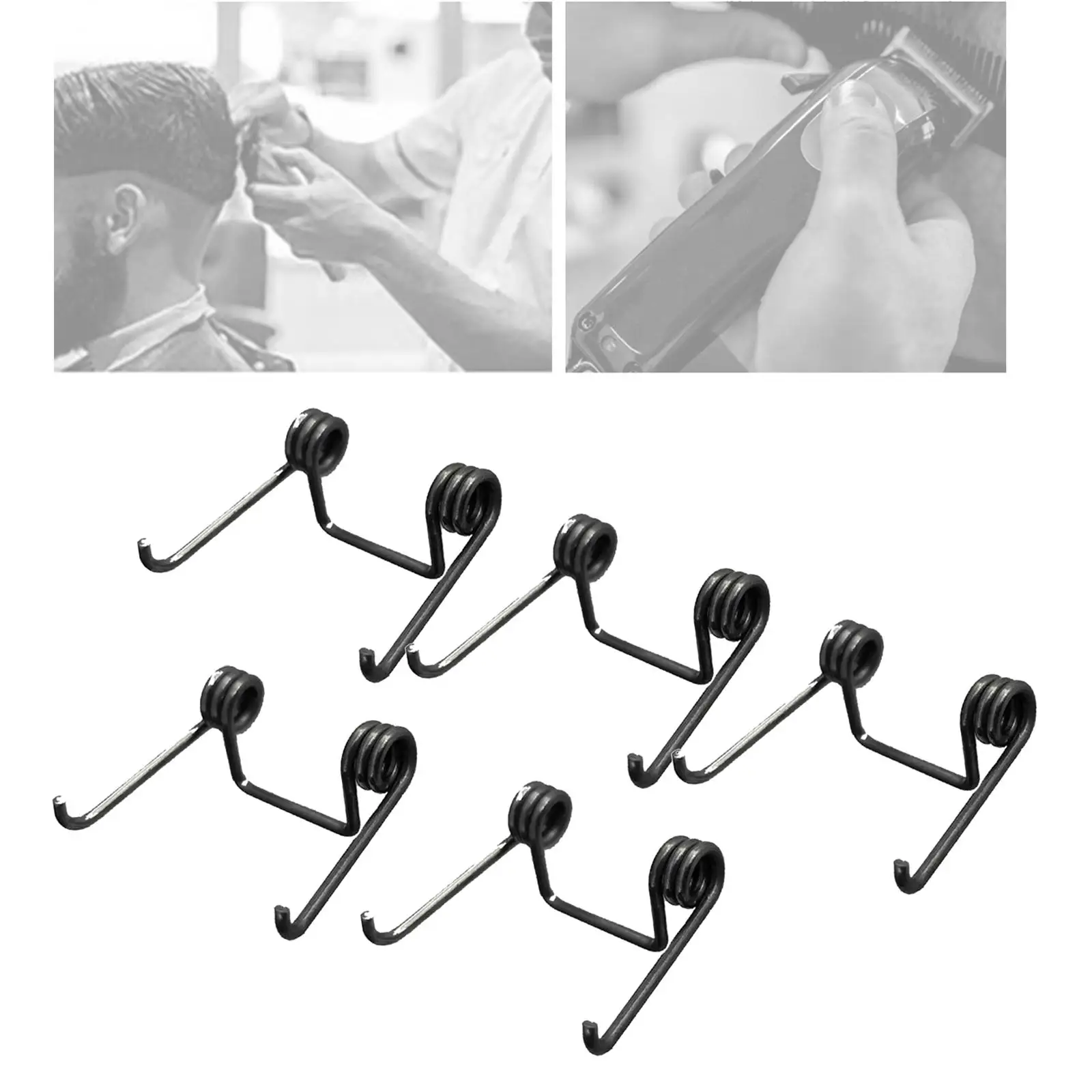 

5 Pieces Hair Clipper Replacement Spring Fit for 8148 8591 Coldless Clip Parts Accessories
