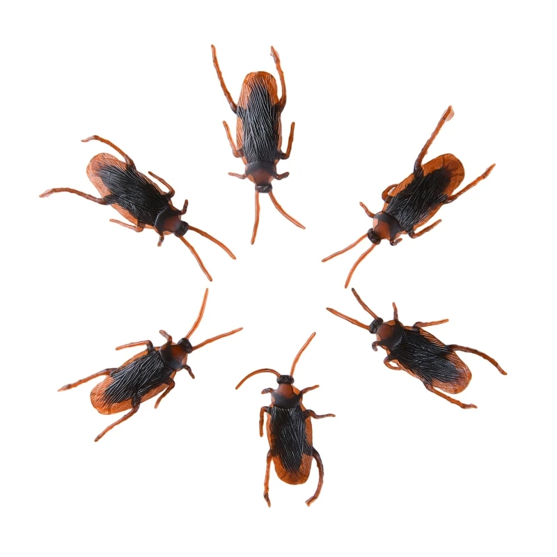 

Scary Realistic Cockroach Toy for Kids&Adults Trick Toy with Soft Texture Relieve Stress Roach Bug Roaches Toy