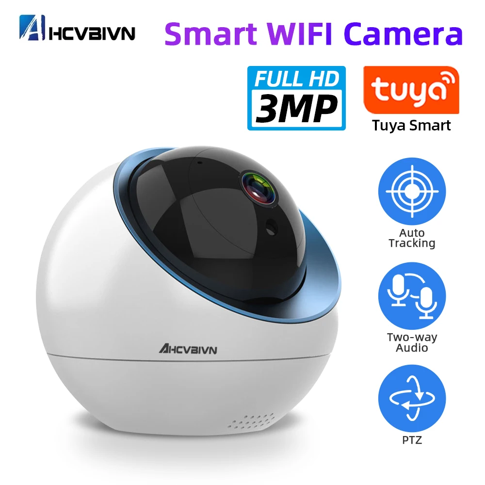 

Мини-камера видеонаблюдения AHCVBIVN с поддержкой Wi-Fi, 3 Мп