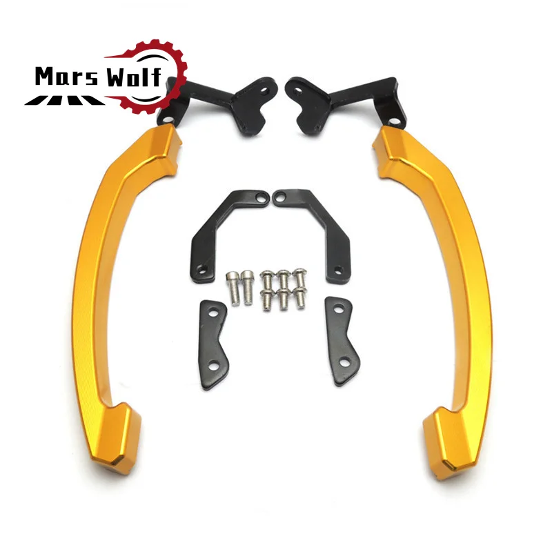 

Пассажирский подлокотник на заднее сиденье мотоцикла, ручка захвата, подлокотник для Yamaha MT07 FZ07 2013 2014 2015 2016 13-17