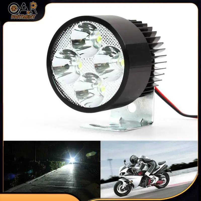 

Super Luminous long lasting 12V-85V 20W 4 LED Spotlight Headlamp SpotLight for Motor Bike Car Motorcycle black