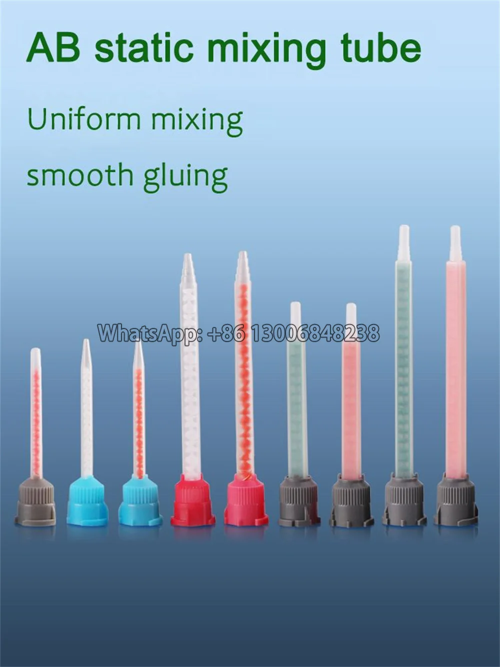 Статическая смесительная трубка AB Смесительная для клея и смолы 1:1 10:1