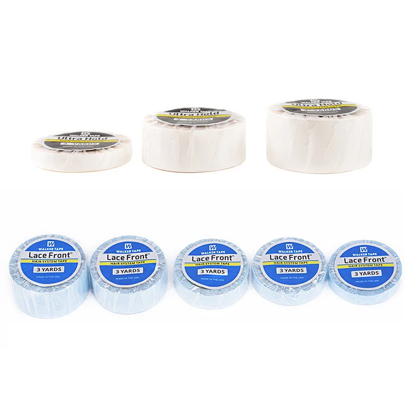 

1Roll 8/10/20/25mm*3/12/36 Yards Hair Extension Tape High Viscosity Diy Patch Biofilm Waterproof Sweatproof Wig Fake Beard