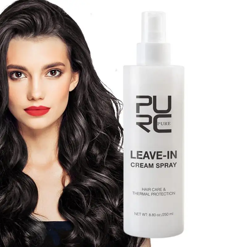 

Leave In Curl Conditioner Hair Smoothing Detangler Spray Heat Protectant Replenishes Coarse Hair Smooths Frizz For Women