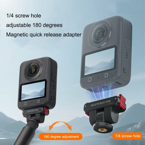 Магнитное крепление для DJI OSMO 360/Action 5Pro/4/3/2