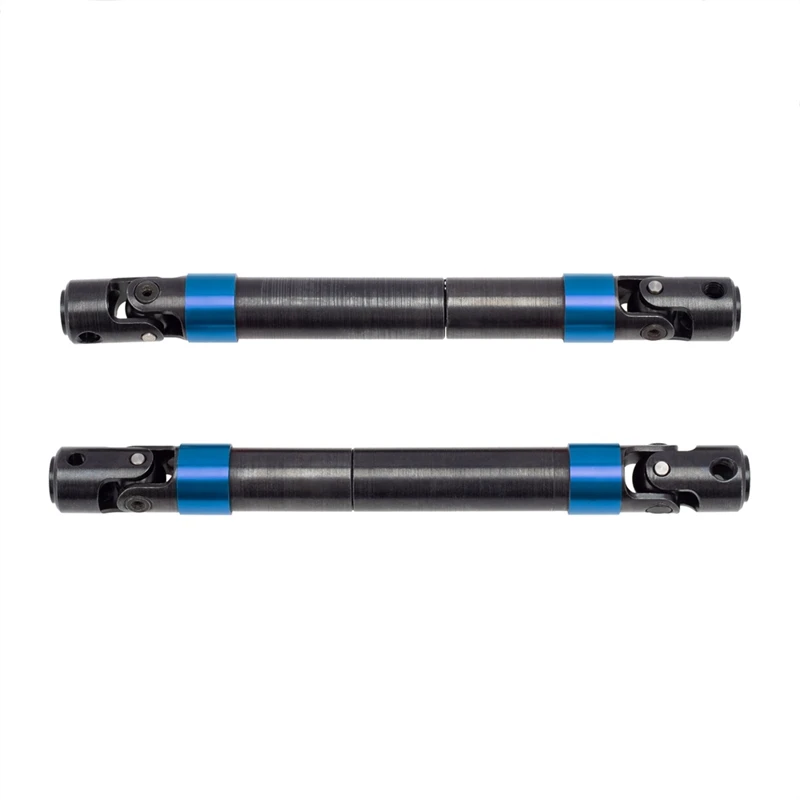 

2Pcs Metal Spline Drive Shaft CVD for Axial SCX6 AXI05000 JEEP JLU 1/6 RC Crawler Car Upgrades Parts Accessories