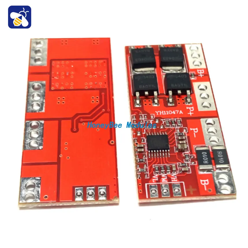 

4 string lithium battery protection board 30A high current four strings without activation automatic recovery 14.8V 16.8V