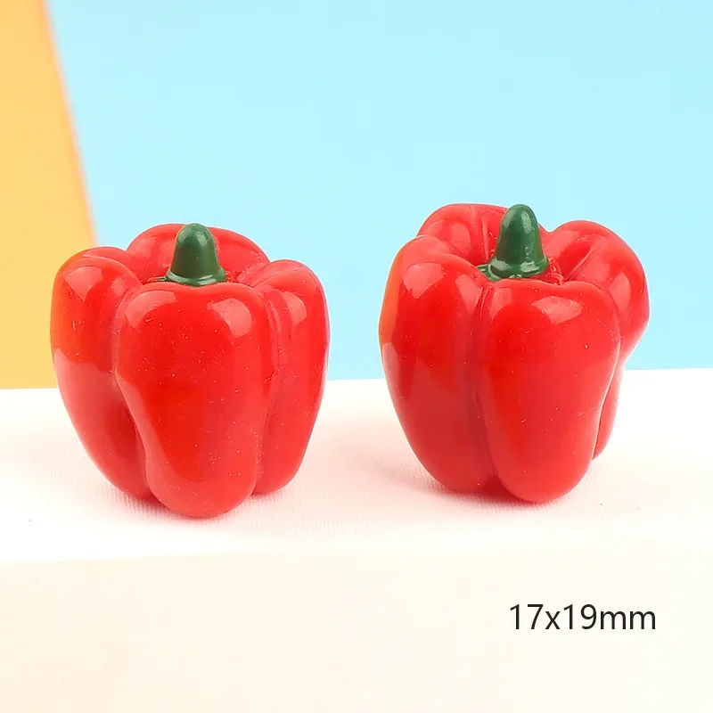 Мини-игрушки из 3D смолы, фигурки чили, миниатюры «сделай сам», аксессуары, каваи, предметы с плоской спинкой, украшения, материалы для скрапбукинга, поставки