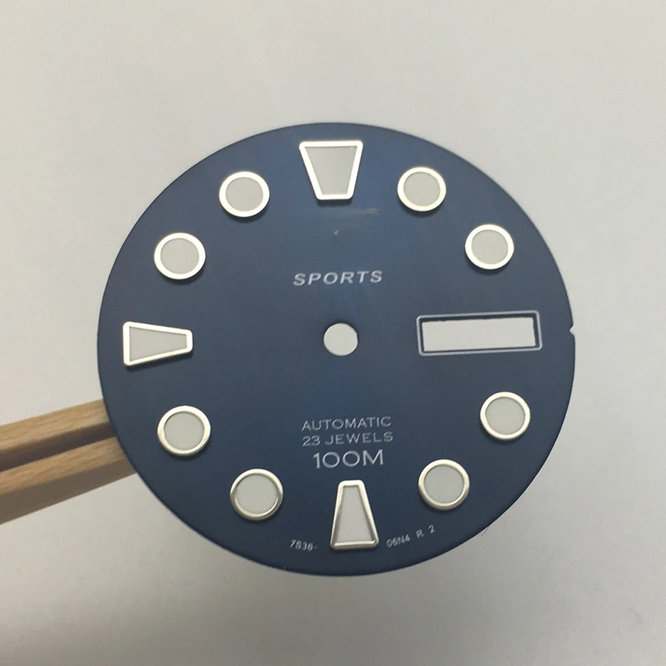 S 29mm Watch Dial Replaces Modified Dial, Luminous Literal Adaptation NH36 Movement FD1