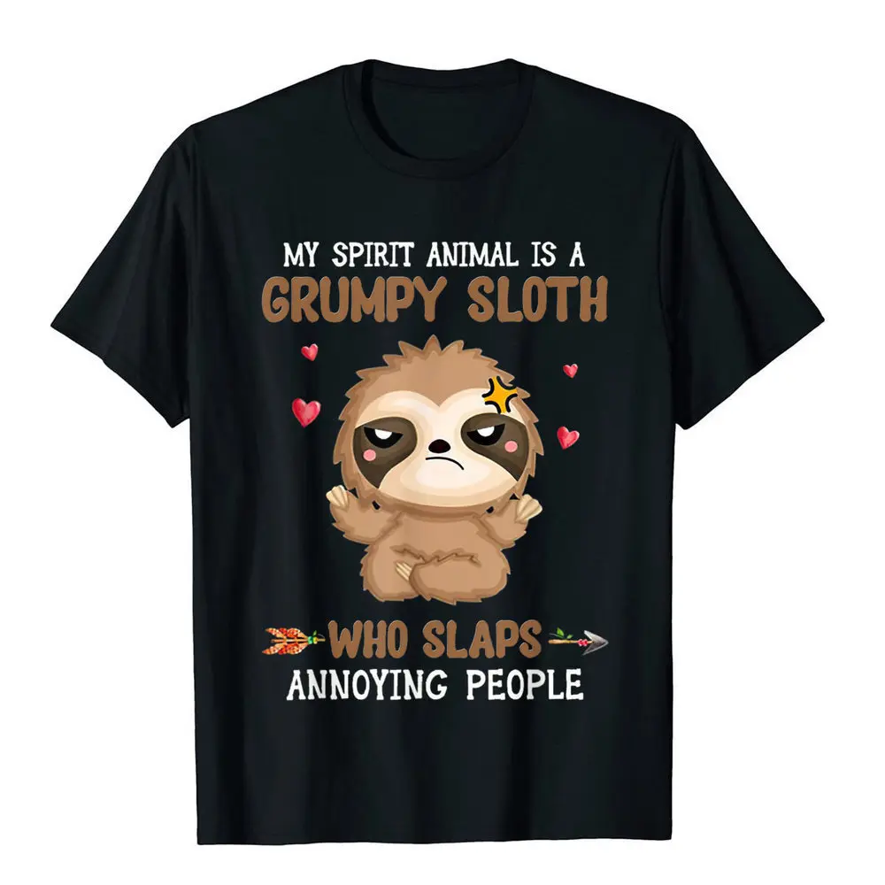 

New Design My Spirit Animal Is Short Sleeve T-shirt Spring and Summer Men's and Women's Loose Casual Large Fashion Top