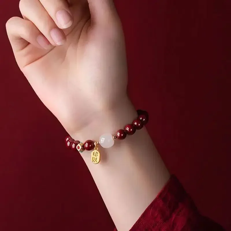 Оригинальный браслет из фиолетового золота с песком Vermilion Sand Bangle Amulet для мужчин и