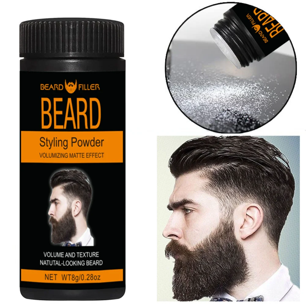 

Men's beard Fluffy powder beard setting powder beard fluffy styling powder beard volumizing fluffy styling texture powder