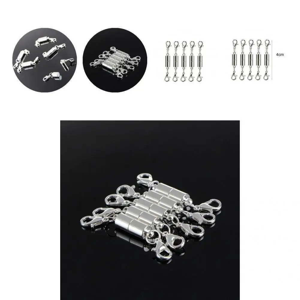 

Аксессуар 5 шт. практичные полезные магнитные пряжки все соответствующие компоненты для изготовления ювелирных изделий