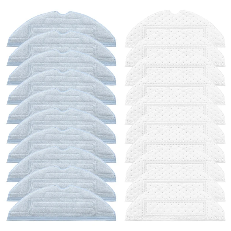 

20Pcs Replacement Mop Cleaning Cloth Accessories For Xiaomi Roborock S7/T7 Plus Robot Vacuum Cleaner Spare Parts