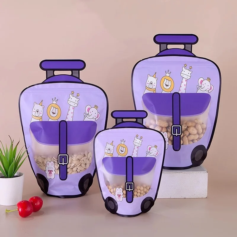 

StoBag 50 шт., мультяшные пакеты для хранения, пластик