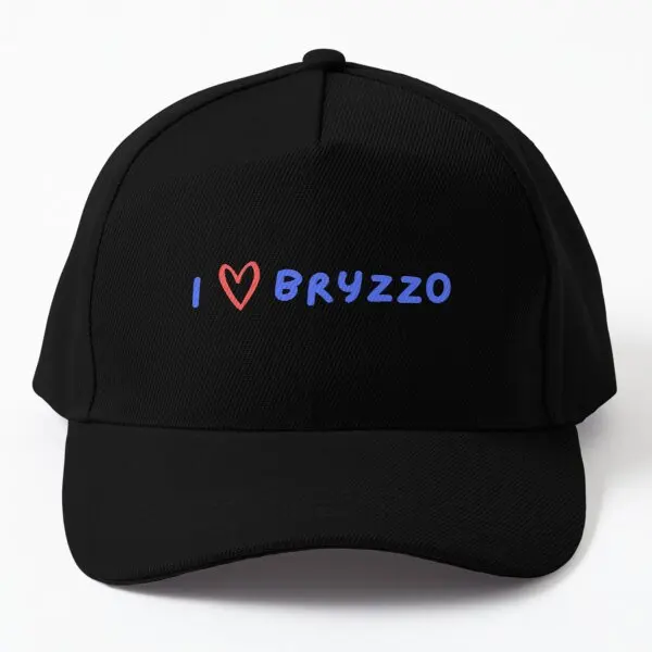 

I Heart Bryzzo Baseball Cap Hat Sport Solid Color Czapka Women Hip Hop Casquette Boys Sun Bonnet Black Fish Printed Casual