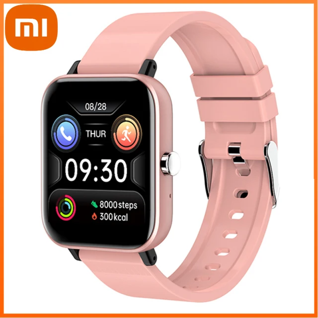 

Xiaomi New Bluetooth Calling Women Smart Watch 1.69 Inch Full Touch Screen Blood Pressure Fitness Tracker News Push Smartwatch