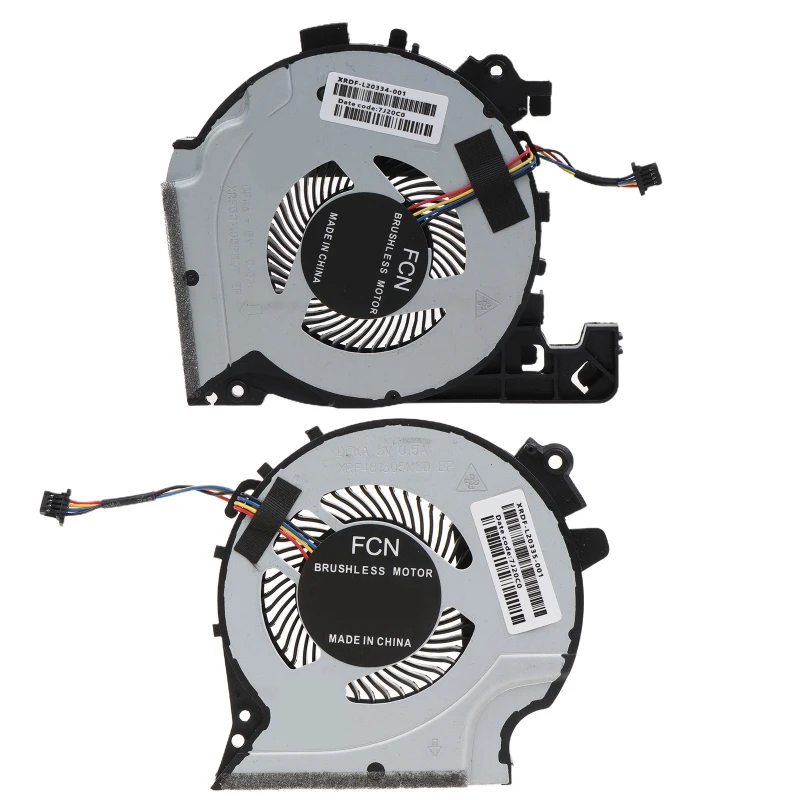 

Laptop CPU GPU Cooling Fans Radaitor for HP Pavilion 15-CX CX0049NR CX0071 CX0061 L20334 L20335-001 Brushless Cooler Fan
