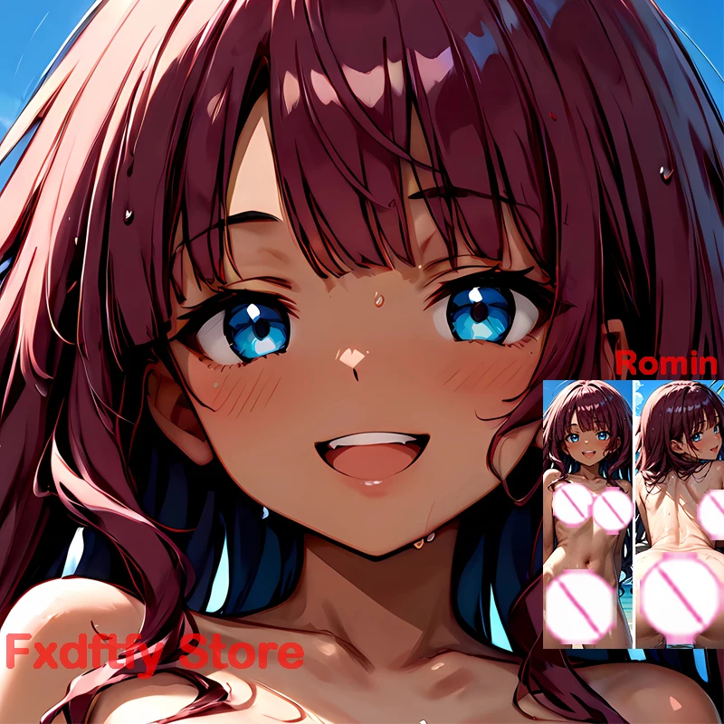 Подушка для тела Dakimakura Аниме Romin настраиваемая двухсторонняя наволочка в