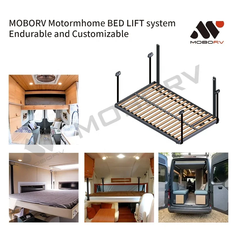 МОТОЦИОННЫЕ АКСЕССУАРЫ ЧАСТИ RV РЕКЛАМИРОВАННЫЙ АВТОМОБИЛЬ КЕМПИНГ BED LIFT