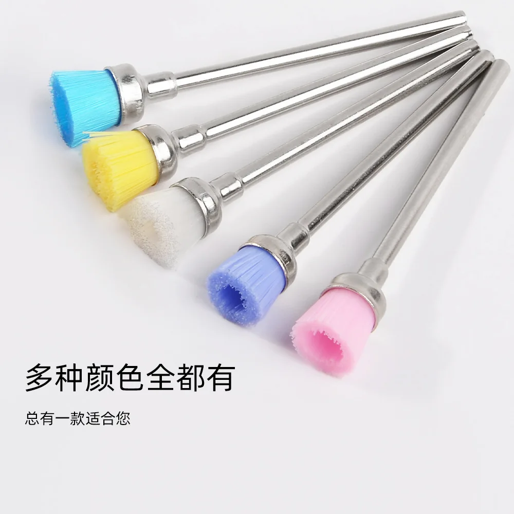 

1PC Nail Drill Bit Cleaning Brush Cleaner 3/32'' Electric Nail Files Milling Cutter Dust Remover Drill Accessories Nail Tool
