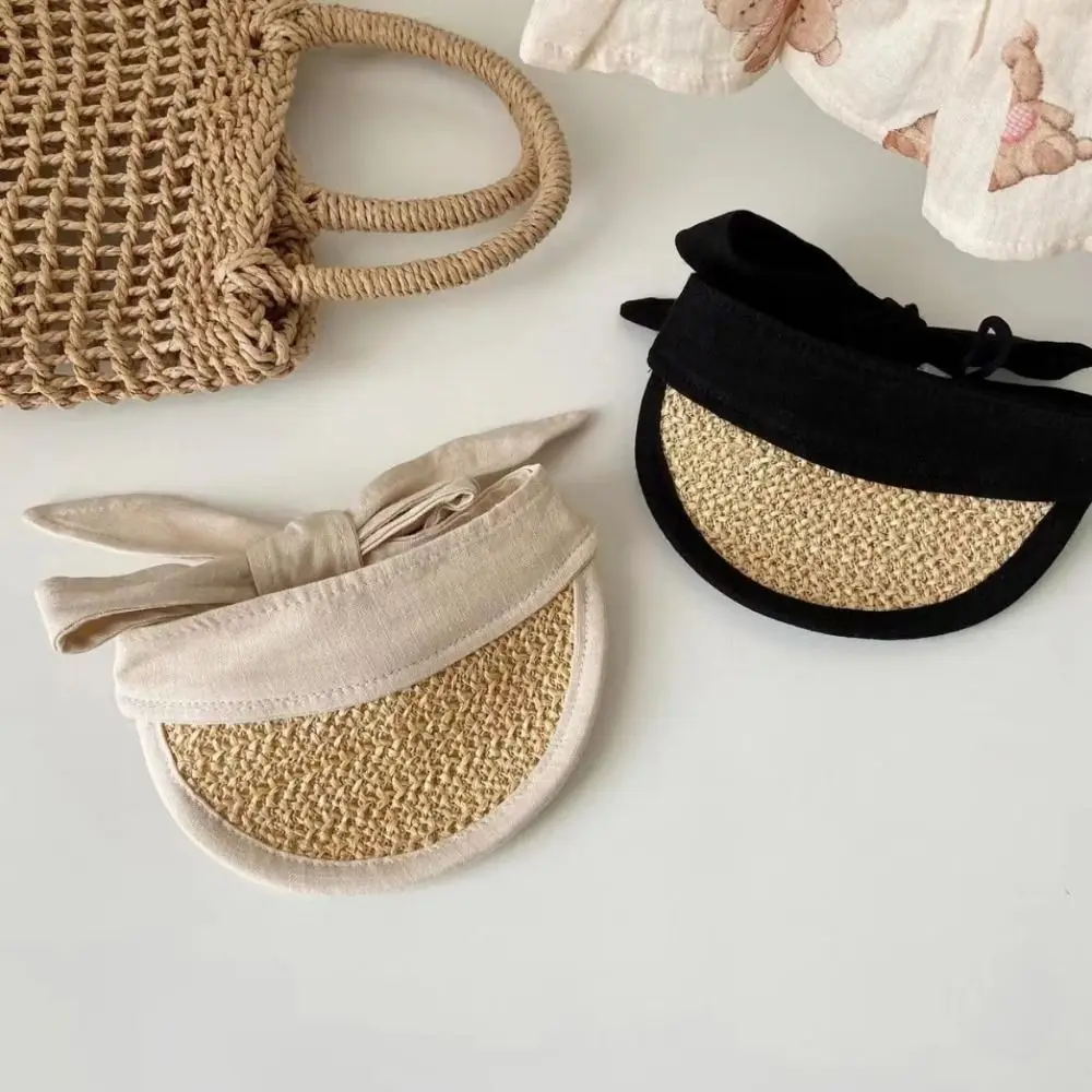 

Summer Decorative Sun-proof for Beach Travel Straw Dog Headwear Pet Accessories Dog Sun Hat Cat Hat