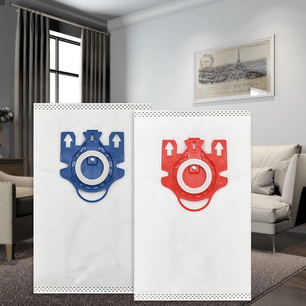 

2 Pack Vacuum Cleaner Cloth Dust Bags With FILTERS GN Vacuum Cleaner C1 C2 C3 S2 S5 S8, S227/S240, S270/S280