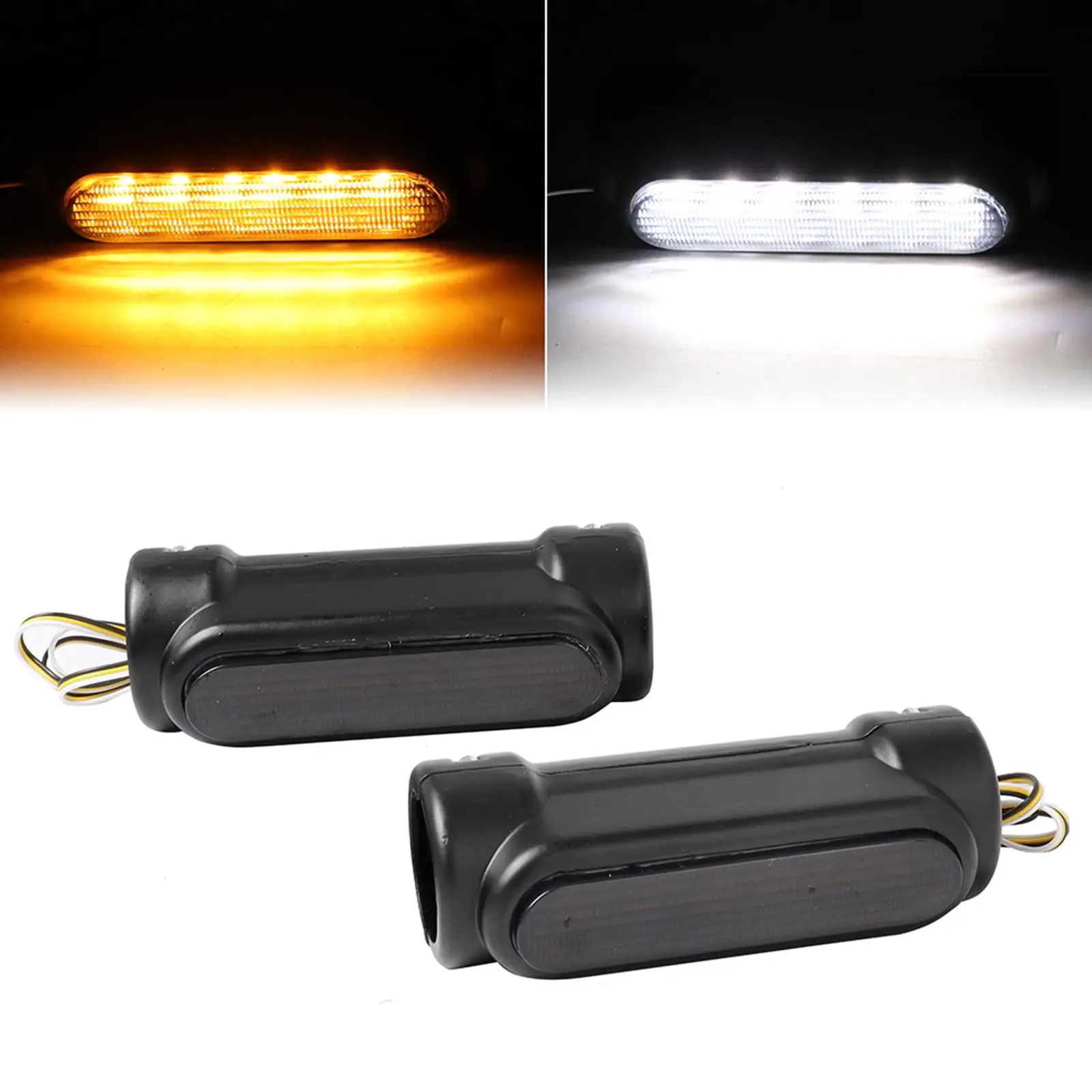 

''Фары для мотоциклов и шоссе, яркие черные светодиодсветодиодный фары для левой и правой дороги, подходят для туристических мотоциклов, кла...