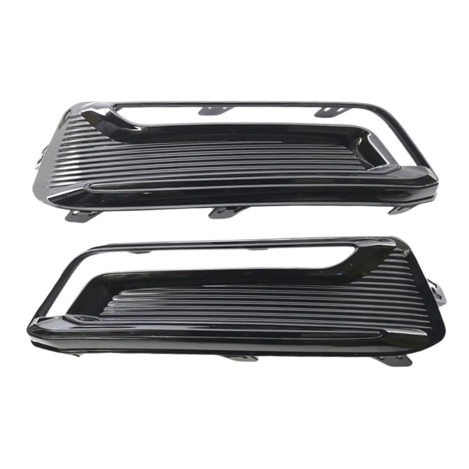 

2 x Front Driving Fog Light Lamp Bezel Protection Plastic Fog Light Cover for Premier Bumper GM1039166 GM1038166