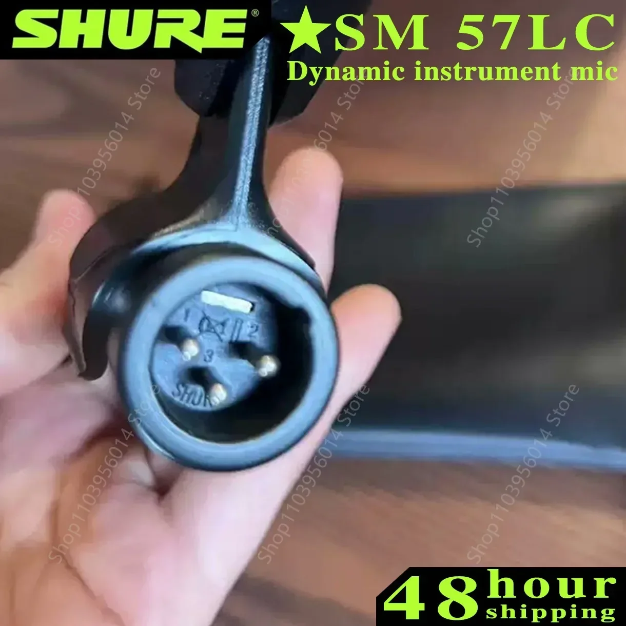 Оригинальный 2 шт. Shure SM57 инструментальный микрофон кардиоидный динамический