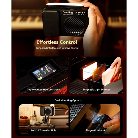 SmallRig RM 40C RGB LED Филл Лайт 40Вт