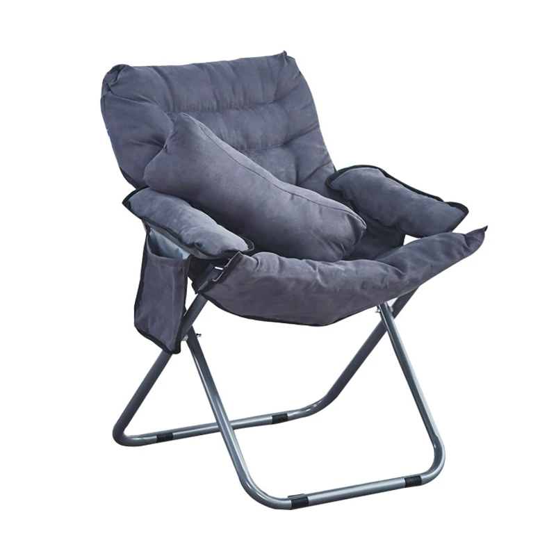

Lazy Sofa Chair Single Dormitory Computer Bedroom Home Furniture Lounge Balcony Recliner Folding Back Chair
