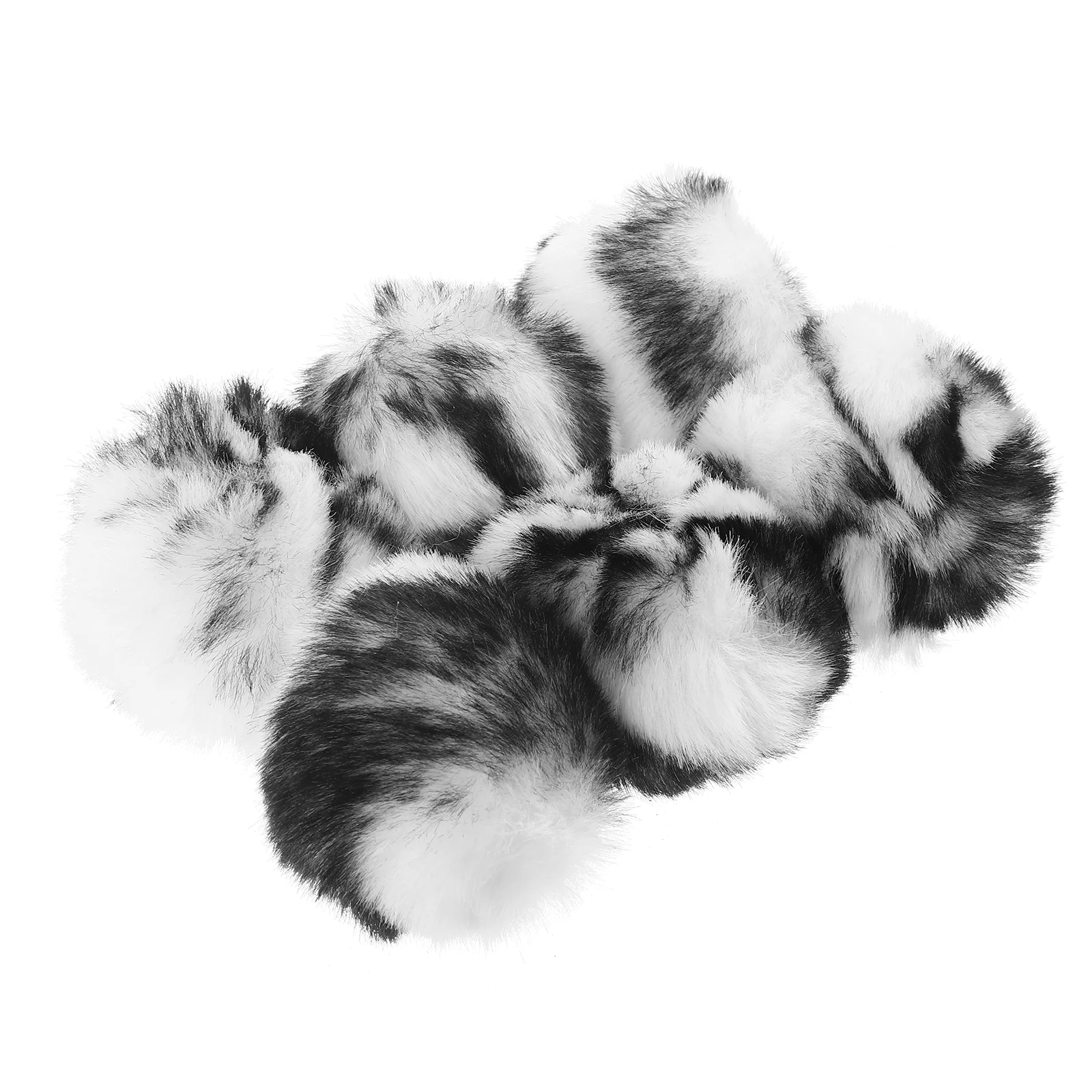 

6pcs Pet Cat Catnip Toys Plush Fur Ball Plaything Interactive Ball Pet Toys